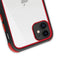 Crong Trace Clear Cover – dėklas „iPhone 11 Pro“ (juodas/raudonas)
