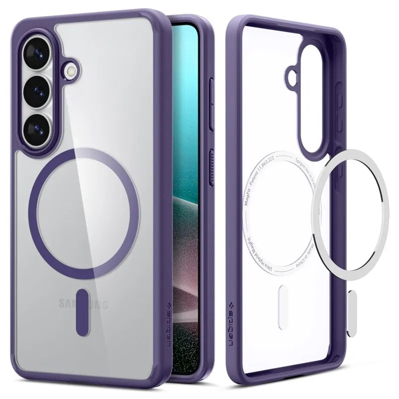 Spigen Ultra Hybrid Mag MagSafe – dėklas Samsung Galaxy S26 (violetinis)