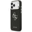 Guess Grained Big 4G Classic Logo - Dėklas iPhone 17 Pro Max (juodas)