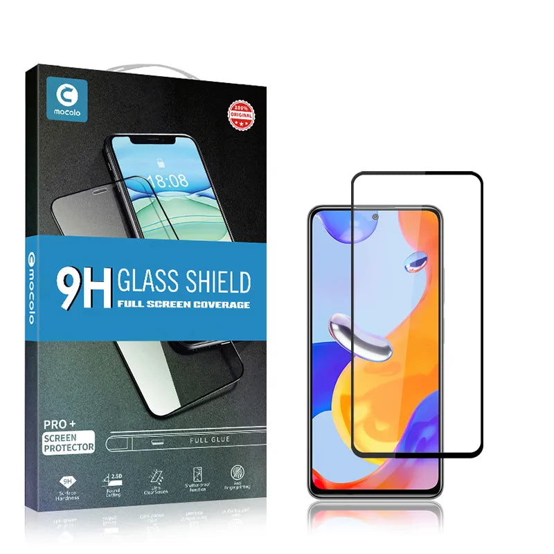Mocolo 2.5D Full Glue stiklas - apsauginis stiklas, skirtas Xiaomi Redmi Note 11 Pro / Note 11 Pro Plus