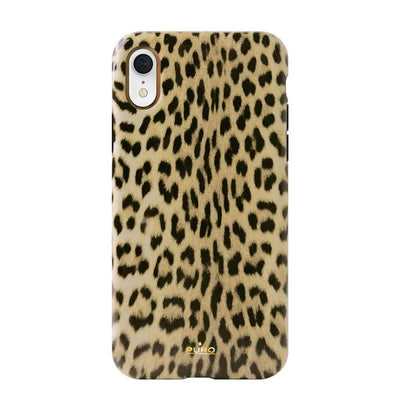 PURO Glam Leopard dėklas - dėklas, skirtas iPhone XR (Leo 1)