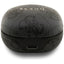 Guess 4G Classic Metal Logo – Bluetooth TWS ENC ausinės + įkrovimo dėklas (juodos)