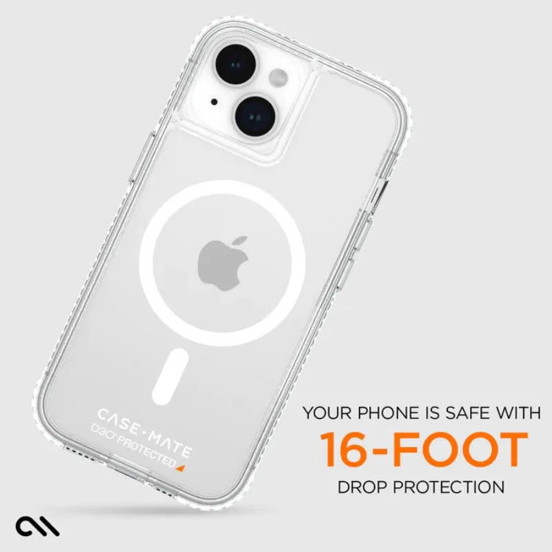Case-Mate Ultra Tough plus D3O MagSafe - Apple iPhone 15 Plus dėklas (skaidrus)