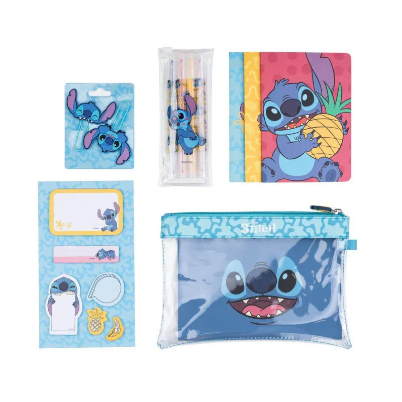 Disney Stitch – Tropical kolekcijos mokyklinių prekių rinkinys