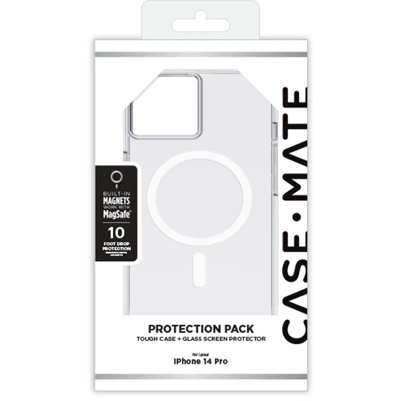 Case-Mate Tough Clear MagSafe - Dėklas iPhone 14 Pro (Skaidrus)
