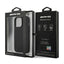 AMG Leather Hot Stamped – dėklas iPhone 14 Pro (juodas)