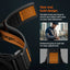 Spigen Athlex Air – „Garmin QuickFit“ dirželis 22 mm (Active Black / Orange)