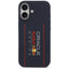 Red Bull Silicone Oversize Vertical Logo MagSafe – iPhone 17 dėklas (tamsiai mėlynas)