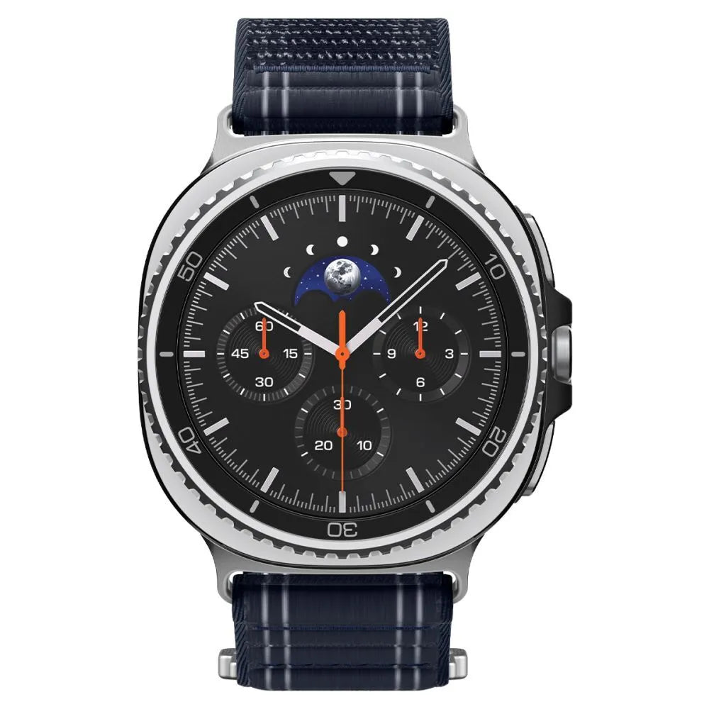 Spigen WBF0 dirželis – apyrankė skirta Samsung Galaxy Watch 8 / 8 Classic 40 / 44 / 46 mm (tamsiai mėlyna)