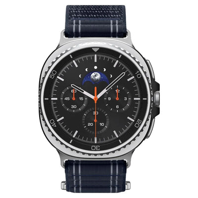 Spigen WBF0 dirželis – apyrankė skirta Samsung Galaxy Watch 8 / 8 Classic 40 / 44 / 46 mm (tamsiai mėlyna)