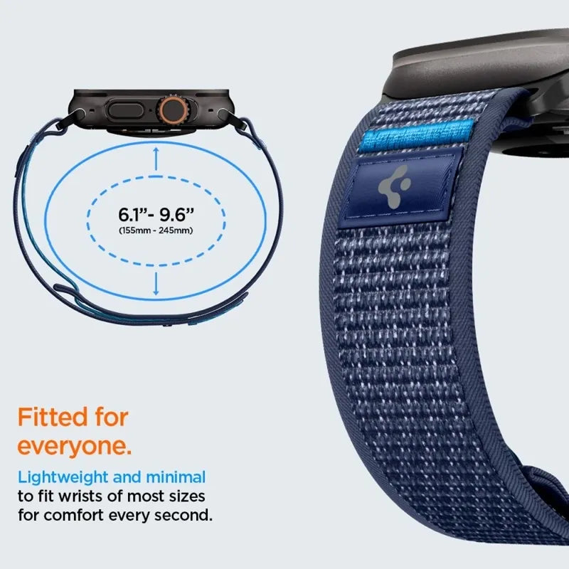 Spigen Athlex Air 2 – Apple Watch apyrankė 44/45/46/49 mm (Active Navy Blue)