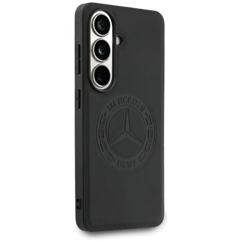 Mercedes Vintage Logo MagSafe – Samsung Galaxy S26 dėklas (juodas)