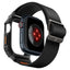 Spigen Lite Fit "Pro" - dėklas su dirželiu Apple Watch 10 42 mm laikrodžiui (matinis juodas)