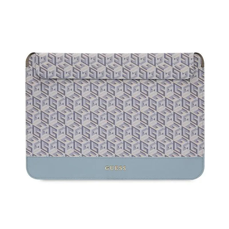 Guess GCube Stripes nešiojamojo kompiuterio dėklas - 16" nešiojamojo kompiuterio krepšys (mėlynas)
