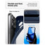 Spigen Liquid Air – dėklas, skirtas iPhone 18 Pro / 17 Pro (tamsiai mėlynas)