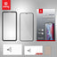 Crong Anti-Bacterial 3D Armor Glass – 9H grūdintas stiklas visam iPhone 12 Pro Max ekranui + montavimo rėmelis