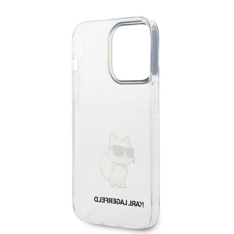 Karl Lagerfeld IML NFT Choupette – dėklas iPhone 14 Pro Max (skaidrus)