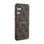 Guess 4G Collection Leather Metal Logo MagSafe - Dėklas Samsung Galaxy S24 (Rudas)