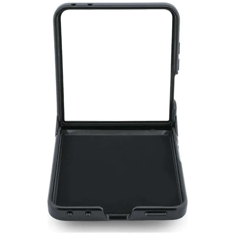 Karl Lagerfeld Karl & Choupette Saffiano Pins – Samsung Galaxy Z Flip 8 dėklas (juodas)