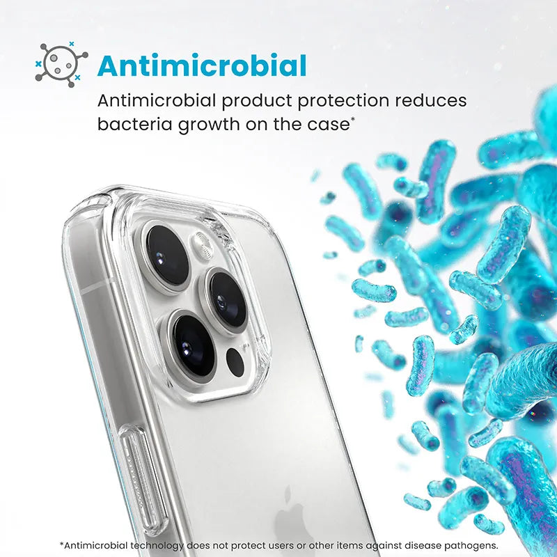 Speck Gemshell – dėklas Apple iPhone 16 Pro (skaidrus)