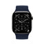 Crong Wave Band – pintas dirželis Apple Watch 44/45/46/49 mm (tamsiai mėlynas)