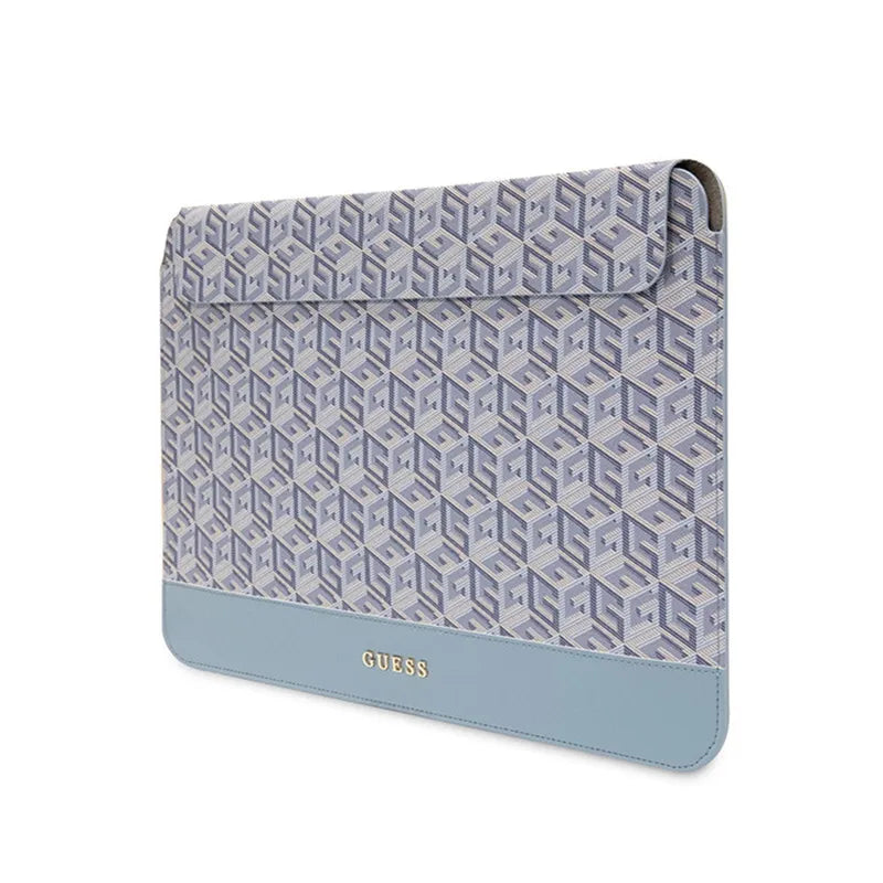Guess GCube Stripes nešiojamojo kompiuterio dėklas - 16" nešiojamojo kompiuterio krepšys (mėlynas)