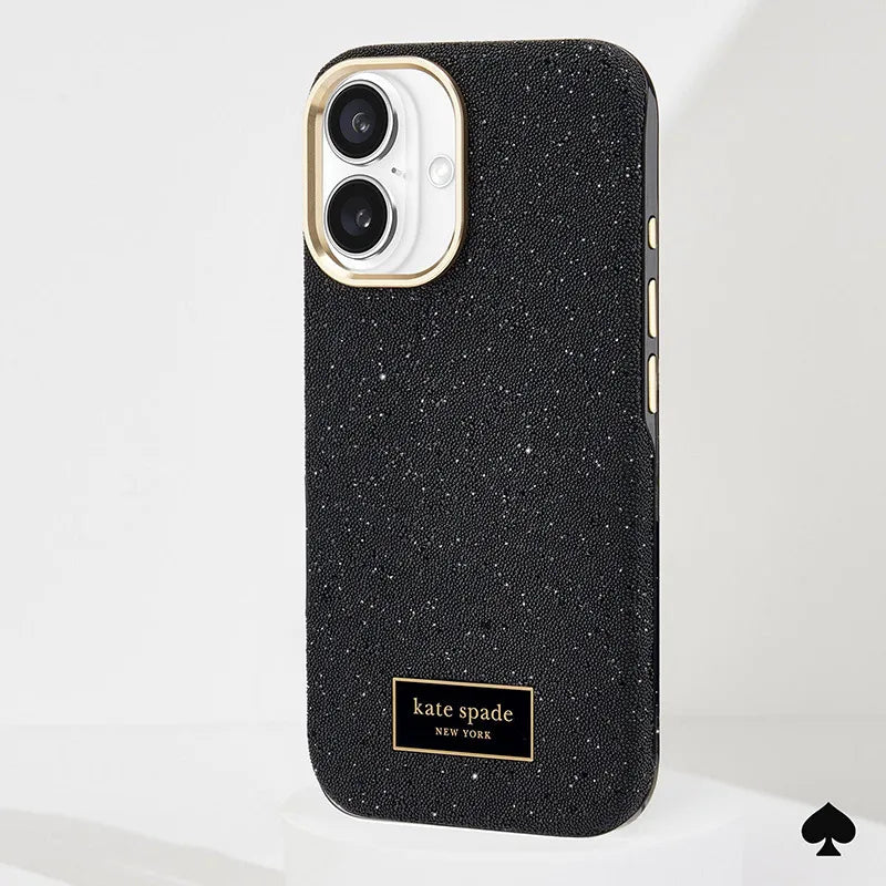 Kate Spade New York „Crystal Pave MagSafe“ – dėklas „iPhone 16“ (Nightfall)