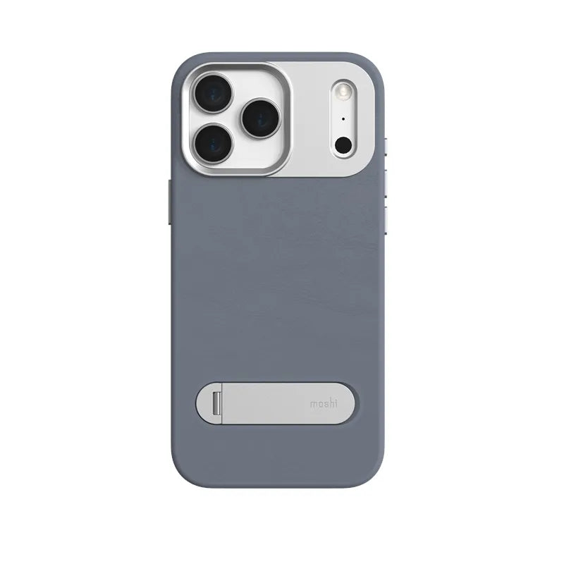 Moshi Kameleon MagSafe – Dėklas iPhone 17 Pro Max su stovo funkcija (Dusk Blue)