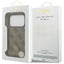 Guess 4G Small 4G ir Classic MagSafe - Dėklas iPhone 17 Pro (ruda)