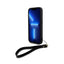 DKNY Wrist Strap Stock Logo – dėklas iPhone 15 Pro telefonui (juodas)