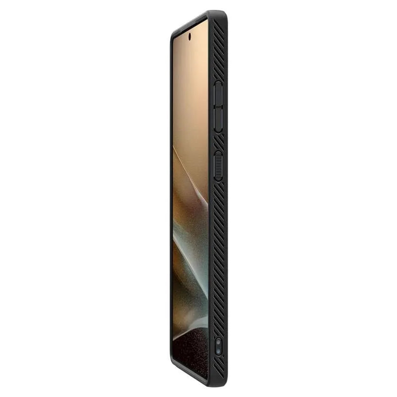 Spigen Liquid Air – dėklas Samsung Galaxy S25 Ultra (matinis juodas)