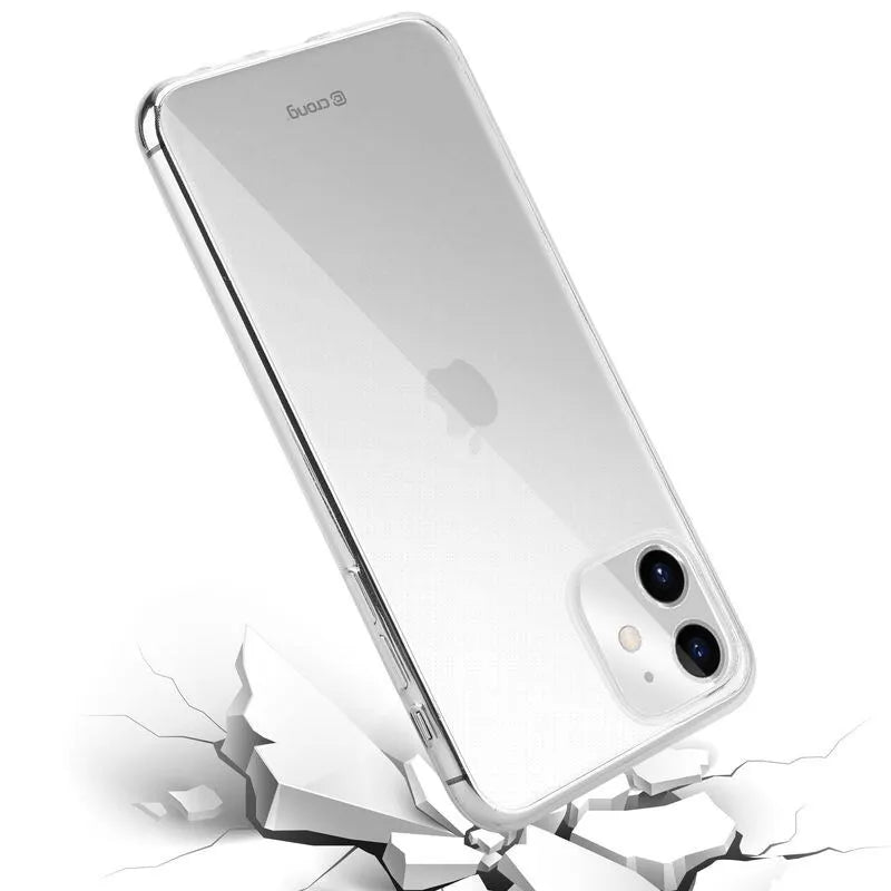 Crong Crystal Slim Cover – dėklas „iPhone 11“ (skaidrus)