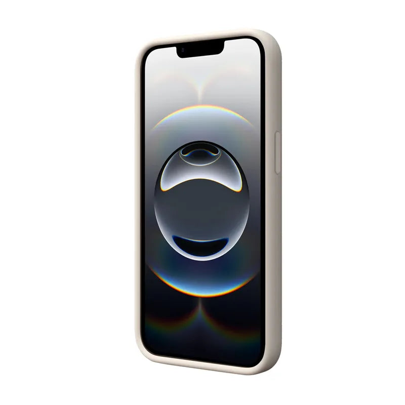 Crong Color Cover Magnetic – dėklas iPhone 17e / 16e MagSafe (smėlio spalvos)