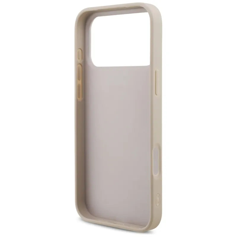 Guess 4G Big Logo – dėklas iPhone 17 Pro Max (rožinis)