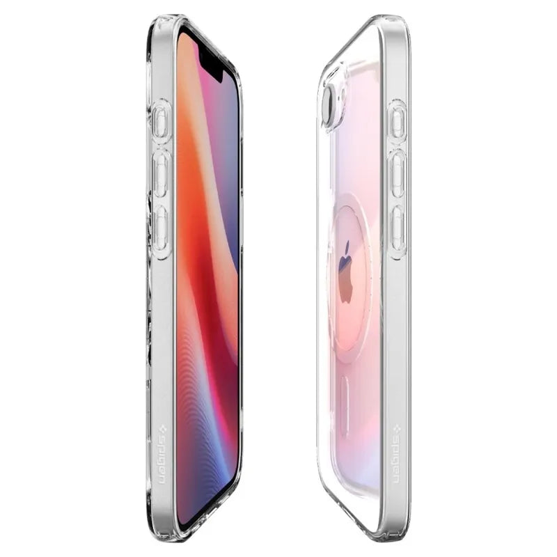Spigen Liquid Crystal Mag MagSafe – dėklas iPhone 17e / 16e (skaidrus)