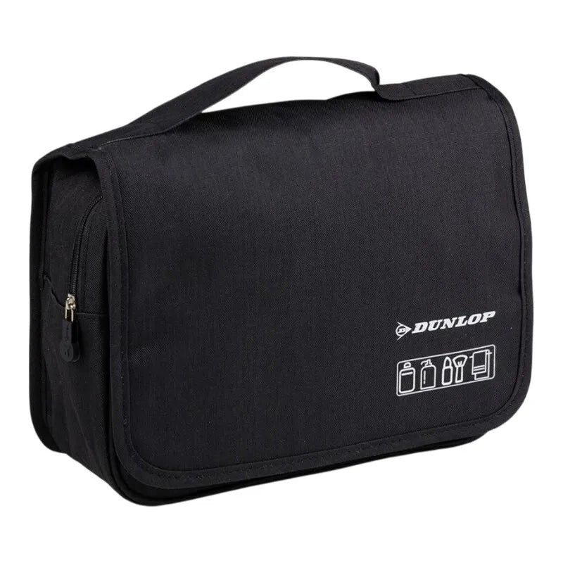 Dunlop – kelioninė kosmetinė su pakabinamu kabliuku 25x20x10 cm (juoda)