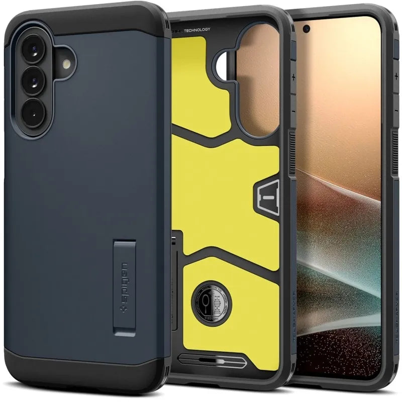 Spigen Tough Armor – dėklas Samsung Galaxy A57 5G (Metal Slate)