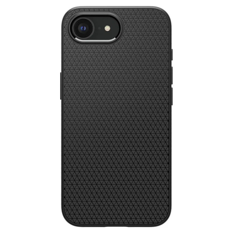 Spigen Liquid Air – dėklas iPhone 17e / 16e (Matte Black)