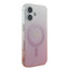 Guess IML Glitter Gradient MagSafe - Dėklas iPhone 16 (Rožinis)