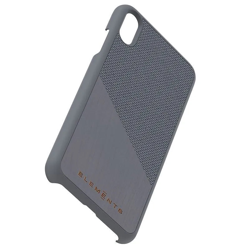 Nordic Elements Original Hel – dėklas iPhone Xs Max su tikro klevo medžio intarpu (pilkas)