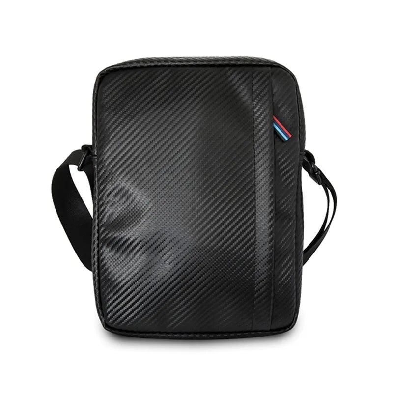 BMW Carbon Tricolor Stripe – 8 colių planšetės krepšys (juodas)