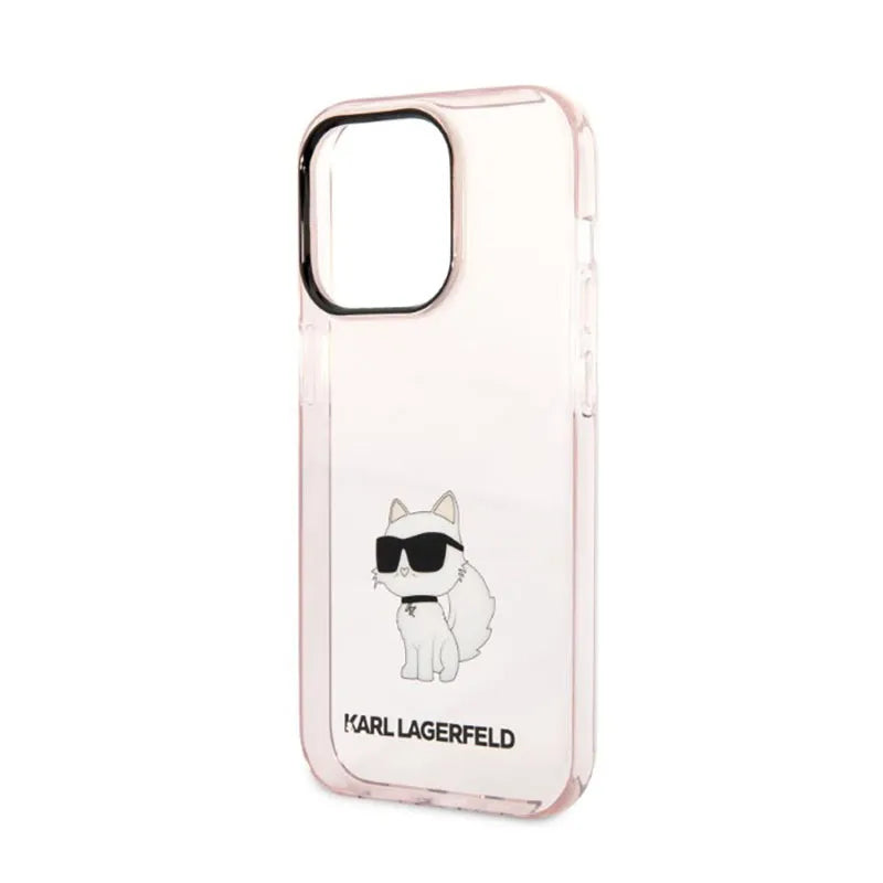 Karl Lagerfeld IML NFT Choupette – dėklas iPhone 14 Pro Max (rožinis)