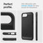 Spigen Rugged Armor Mag MagSafe – dėklas iPhone 17e / 16e (matinė juoda)