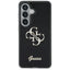 Guess IML Big Metal 4G Script – dėklas Samsung Galaxy S26 telefonui (juodas)