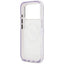 Karl Lagerfeld IML Glitter Karl & Choupette Heads Logo MagSafe - Dėklas iPhone 17 Pro (violetinis)