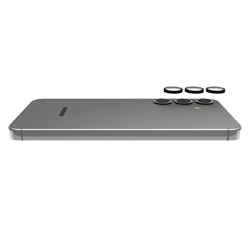 Case-Mate Aluminum Ring Lens Protector – apsauginis stiklas Samsung Galaxy S24 kameros objektyvui (juodas)