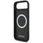 BMW M Tricolor Metal Logo MagSafe - iPhone Air dėklas (juodas)