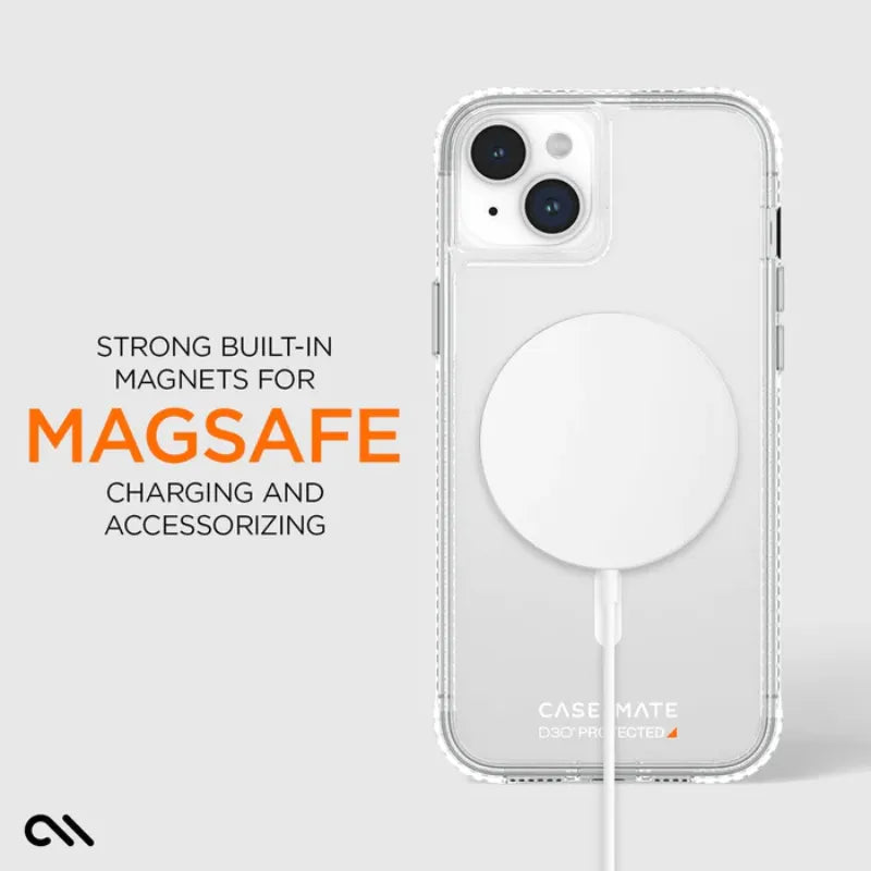 Case-Mate Ultra Tough plus D3O MagSafe - Apple iPhone 15 Plus dėklas (skaidrus)