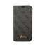 Guess 4G Metal Camera Outline knygos tipo dėklas – dėklas iPhone 14 Pro (juodas)