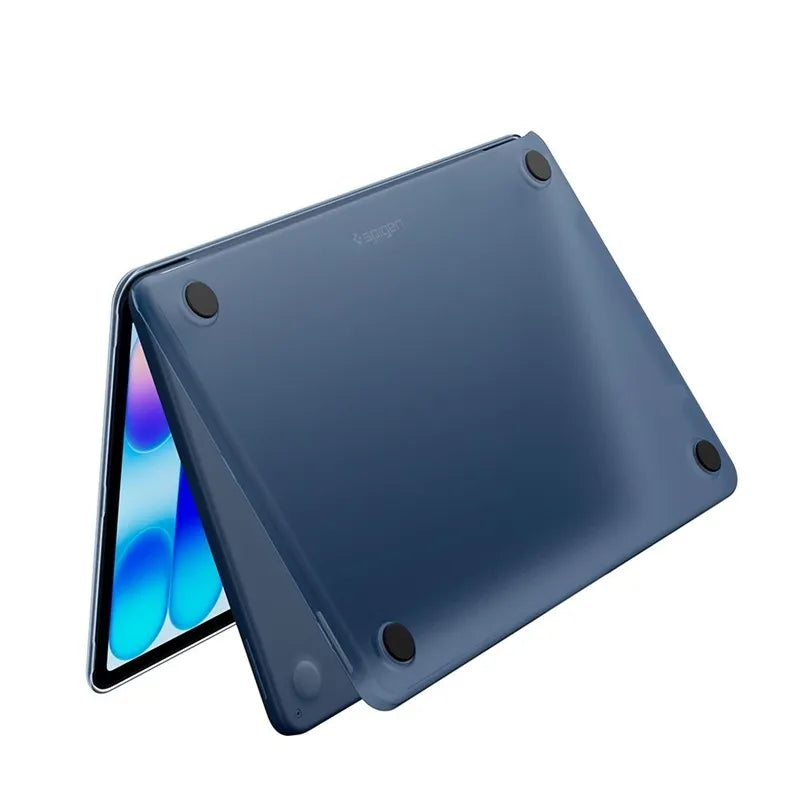 „Spigen AirSkin“ – „MacBook Neo“ dėklas (Frost Indigo)
